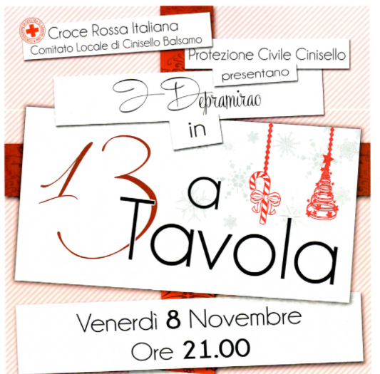 Evento “13 a tavola”