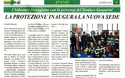 LA PROTEZIONE INAUGURA LA NUOVA SEDE