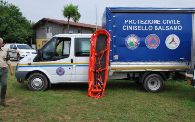 Il quartier generale della protezione Civile a Cinisello Balsamo